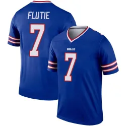 Men's Doug Flutie Buffalo Bills No.7 Legend Jersey - Royal