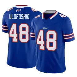 Men's Edefuan Ulofoshio Buffalo Bills No.48 Limited Vapor F.U.S.E. Jersey - Royal