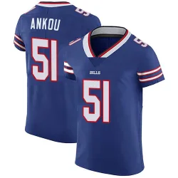Men's Eli Ankou Buffalo Bills No.51 Elite Team Color Vapor Untouchable Jersey - Royal Blue