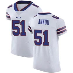 Men's Eli Ankou Buffalo Bills No.51 Elite Vapor Untouchable Jersey - White