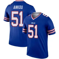 Men's Eli Ankou Buffalo Bills No.51 Legend Jersey - Royal