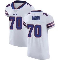 Men's Eric Wood Buffalo Bills No.70 Elite Vapor Untouchable Jersey - White