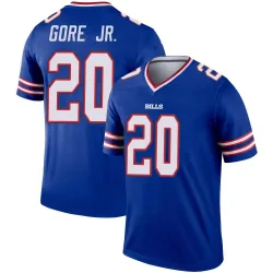 Men's Frank Gore Jr. Buffalo Bills No.20 Legend Jersey - Royal