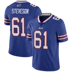 Men's Gable Steveson Buffalo Bills No.61 Limited Team Color Vapor Untouchable Jersey - Royal