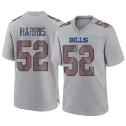 Men's Hayden Harris Buffalo Bills No.52 Game Atmosphere Fashion Jersey - Gray