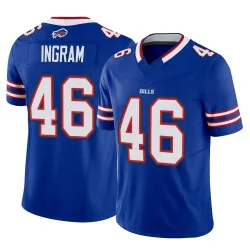 Men's Ja'Marcus Ingram Buffalo Bills No.46 Limited Vapor F.U.S.E. Jersey - Royal
