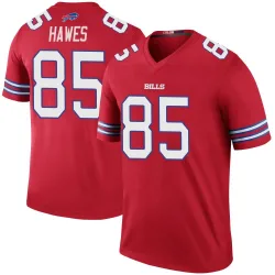 Men's Jackson Hawes Buffalo Bills No.85 Legend Color Rush Jersey - Red