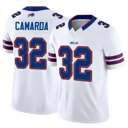 Men's Jake Camarda Buffalo Bills No.32 Limited Vapor F.U.S.E. Jersey - White