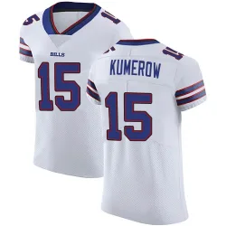 Men's Jake Kumerow Buffalo Bills No.15 Elite Vapor Untouchable Jersey - White