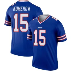 Men's Jake Kumerow Buffalo Bills No.15 Legend Jersey - Royal