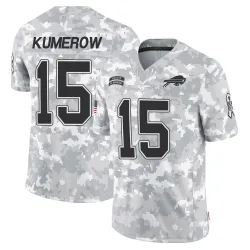 Men's Jake Kumerow Buffalo Bills No.15 Limited 2024 Salute to Service Jersey - Arctic Camo