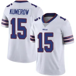 Men's Jake Kumerow Buffalo Bills No.15 Limited Color Rush Vapor Untouchable Jersey - White
