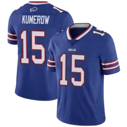 Men's Jake Kumerow Buffalo Bills No.15 Limited Team Color Vapor Untouchable Jersey - Royal