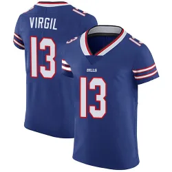 Men's Jalen Virgil Buffalo Bills No.13 Elite Team Color Vapor Untouchable Jersey - Royal Blue