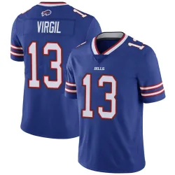 Men's Jalen Virgil Buffalo Bills No.13 Limited Team Color Vapor Untouchable Jersey - Royal