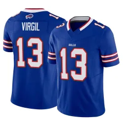 Men's Jalen Virgil Buffalo Bills No.13 Limited Vapor F.U.S.E. Jersey - Royal