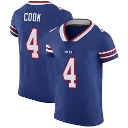 Men's James Cook Buffalo Bills No.4 Elite Team Color Vapor Untouchable Jersey - Royal Blue