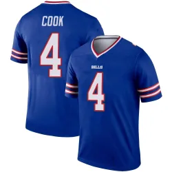Men's James Cook Buffalo Bills No.4 Legend Jersey - Royal