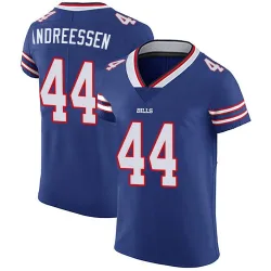 Men's Joe Andreessen Buffalo Bills No.44 Elite Team Color Vapor Untouchable Jersey - Royal Blue