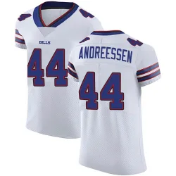 Men's Joe Andreessen Buffalo Bills No.44 Elite Vapor Untouchable Jersey - White