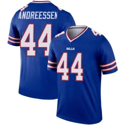 Men's Joe Andreessen Buffalo Bills No.44 Legend Jersey - Royal