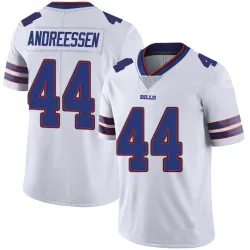 Men's Joe Andreessen Buffalo Bills No.44 Limited Color Rush Vapor Untouchable Jersey - White