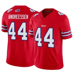 Men's Joe Andreessen Buffalo Bills No.44 Limited Vapor F.U.S.E. Jersey - Red