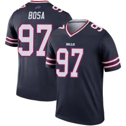 Men's Joey Bosa Buffalo Bills No.97 Legend Inverted Jersey - Navy