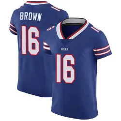 Men's John Brown Buffalo Bills No.16 Elite Team Color Vapor Untouchable Jersey - Royal Blue