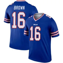 Men's John Brown Buffalo Bills No.16 Legend Jersey - Royal