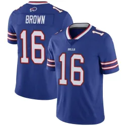 Men's John Brown Buffalo Bills No.16 Limited Team Color Vapor Untouchable Jersey - Royal