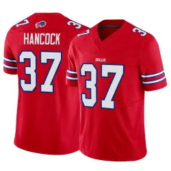 Men's Jordan Hancock Buffalo Bills No.37 Limited Vapor F.U.S.E. Jersey - Red