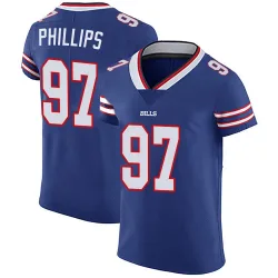 Men's Jordan Phillips Buffalo Bills No.97 Elite Team Color Vapor Untouchable Jersey - Royal Blue