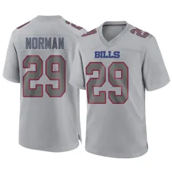 Men's Josh Norman Buffalo Bills No.29 Game Atmosphere Fashion Jersey - Gray