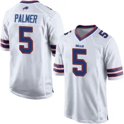 Men's Joshua Palmer Buffalo Bills No.5 Game Jersey - White