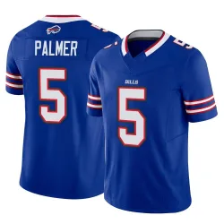 Men's Joshua Palmer Buffalo Bills No.5 Limited Vapor F.U.S.E. Jersey - Royal