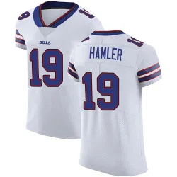 Men's KJ Hamler Buffalo Bills No.19 Elite Vapor Untouchable Jersey - White