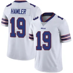 Men's KJ Hamler Buffalo Bills No.19 Limited Color Rush Vapor Untouchable Jersey - White