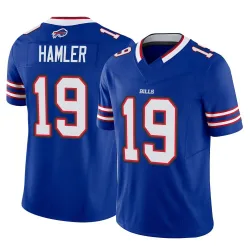 Men's KJ Hamler Buffalo Bills No.19 Limited Vapor F.U.S.E. Jersey - Royal
