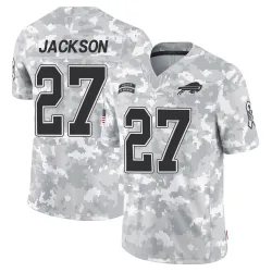 Men's Kareem Jackson Buffalo Bills No.27 Limited 2024 Salute to Service Jersey - Arctic Camo
