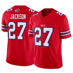 Men's Kareem Jackson Buffalo Bills No.27 Limited Vapor F.U.S.E. Jersey - Red