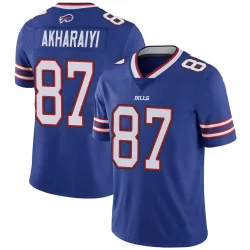 Men's Kelly Akharaiyi Buffalo Bills No.87 Limited Team Color Vapor Untouchable Jersey - Royal
