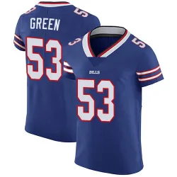 Men's Kendrick Green Buffalo Bills No.53 Elite Team Color Vapor Untouchable Jersey - Royal Blue