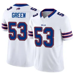 Men's Kendrick Green Buffalo Bills No.53 Limited Vapor F.U.S.E. Jersey - White
