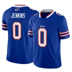 Men's Keonta Jenkins Buffalo Bills No.0 Limited Vapor F.U.S.E. Jersey - Royal