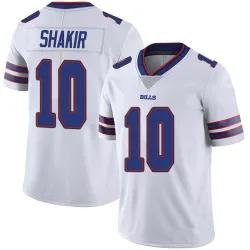Men's Khalil Shakir Buffalo Bills No.10 Limited Color Rush Vapor Untouchable Jersey - White