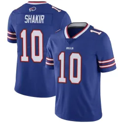 Men's Khalil Shakir Buffalo Bills No.10 Limited Team Color Vapor Untouchable Jersey - Royal