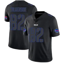 Men's Kristian Wilkerson Buffalo Bills No.82 Limited Jersey - Black Impact