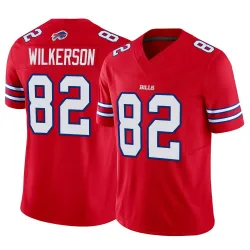 Men's Kristian Wilkerson Buffalo Bills No.82 Limited Vapor F.U.S.E. Jersey - Red