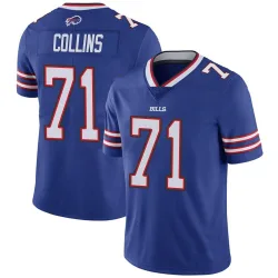 Men's La'el Collins Buffalo Bills No.71 Limited Team Color Vapor Untouchable Jersey - Royal